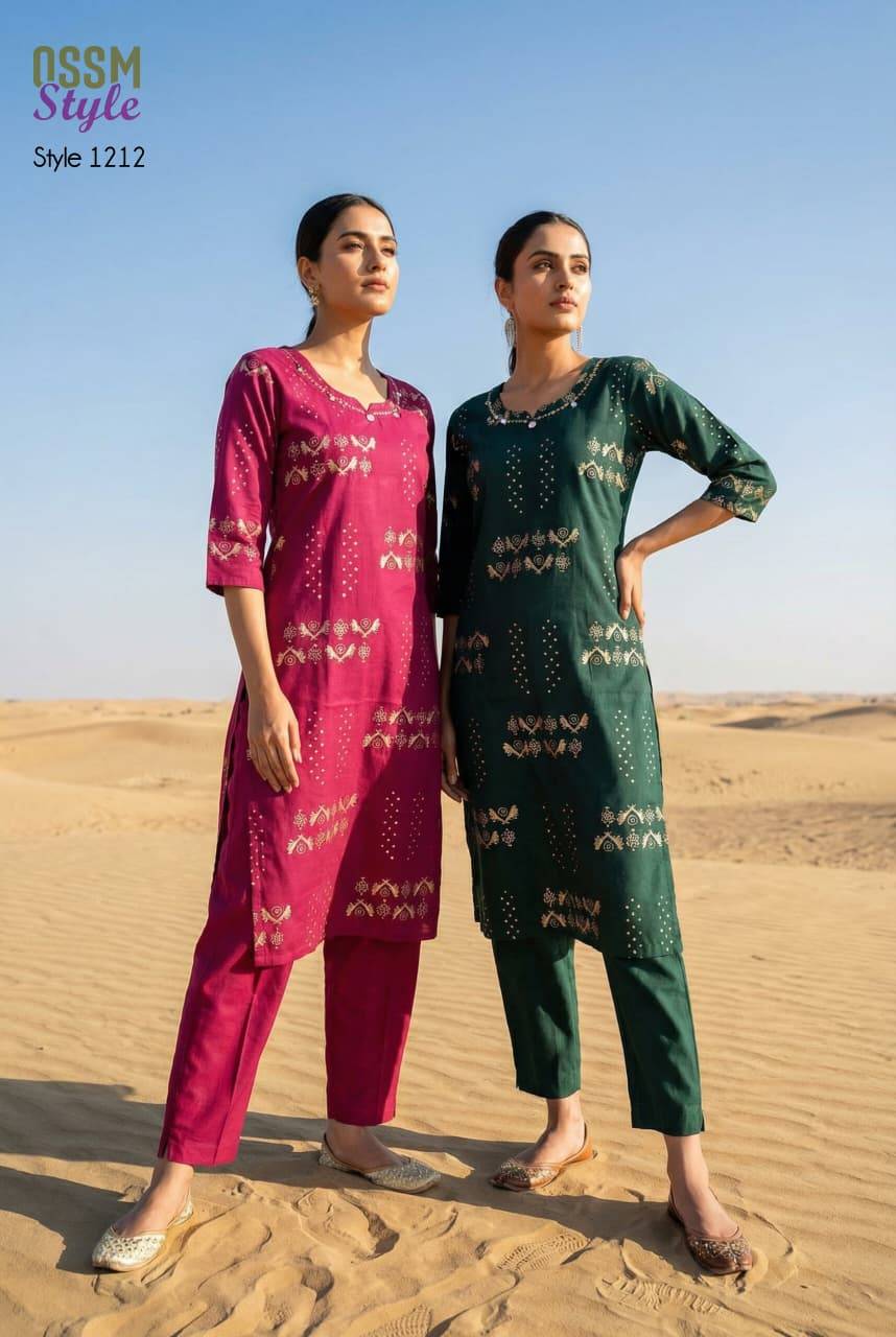 Ossm Style 1212 Wholesale kurti manufacturers in India